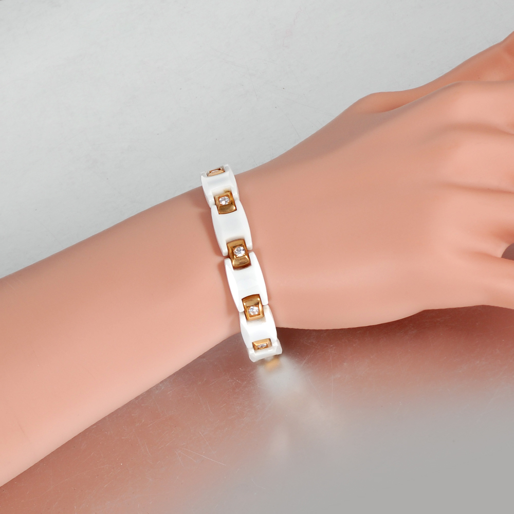 Vinterly Women Ceramic Bracele - Ceramic Link Bracelet recensione e prezzo