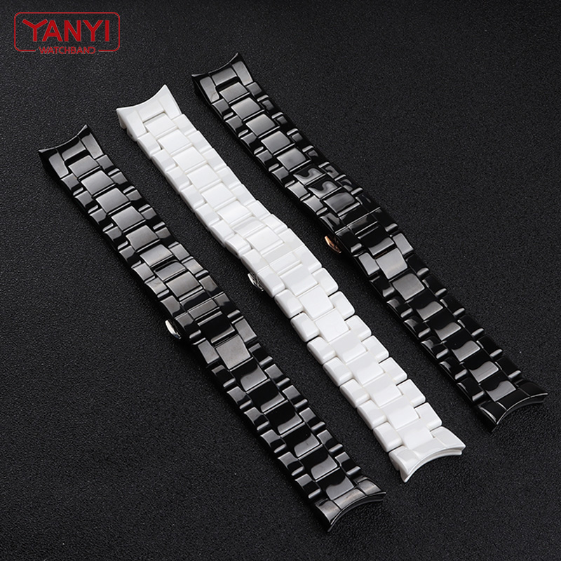 Ceramic Watchband  22mm Strap  - Ceramic Link Bracelet recensione e prezzo