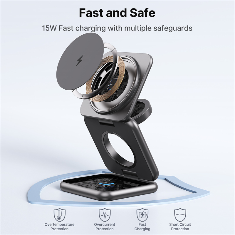KUXIU Wireless Charger for Sam - Wireless Charger Watch recensione e prezzo