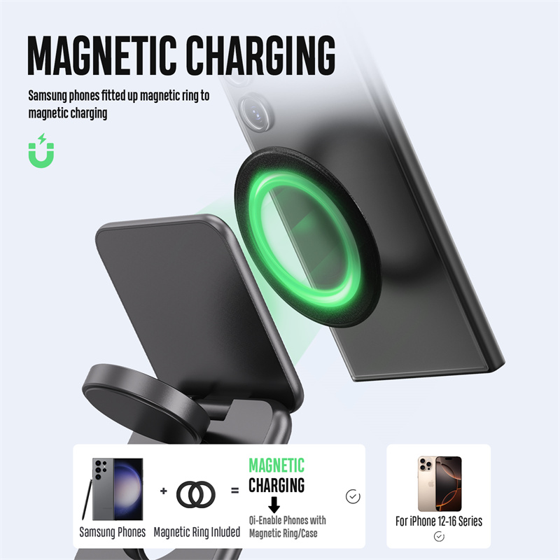 KUXIU Wireless Charger for Sam - Wireless Charger Watch recensione e prezzo