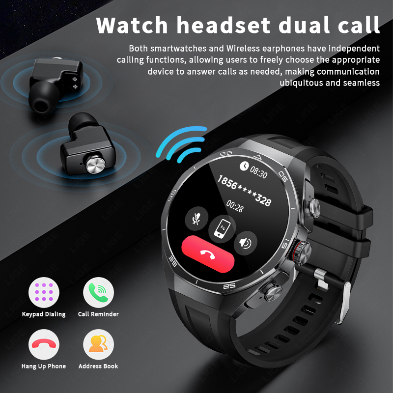 2026 NEW For Android TWS Music - Smartwatch Headset recensione e prezzo