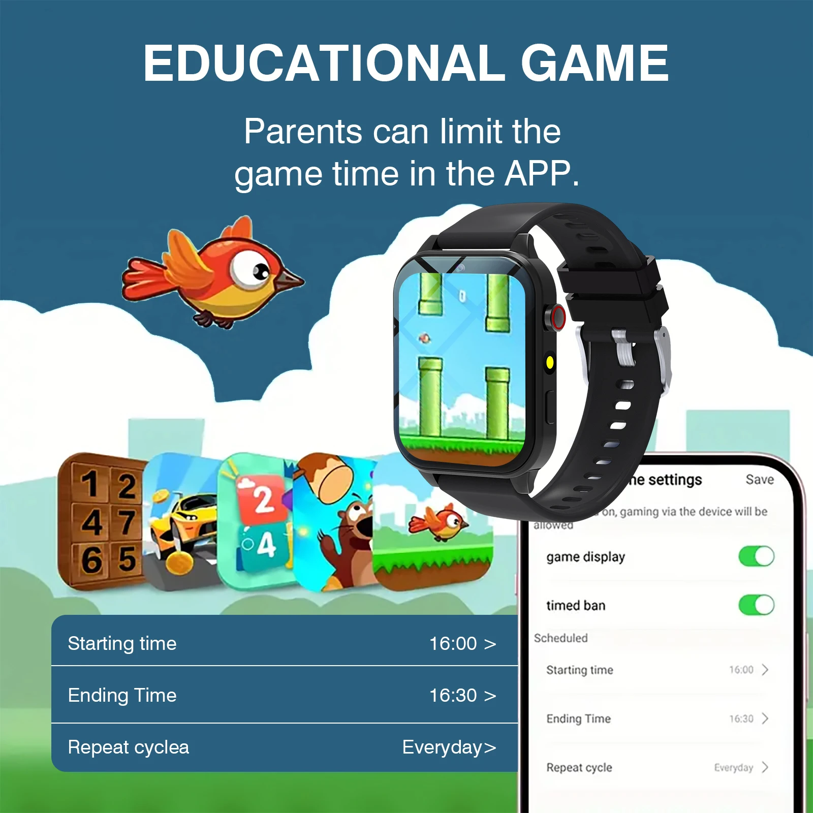 Kids′s Smart Watch 18 Games Ca - Smartwatch Touch recensione e prezzo