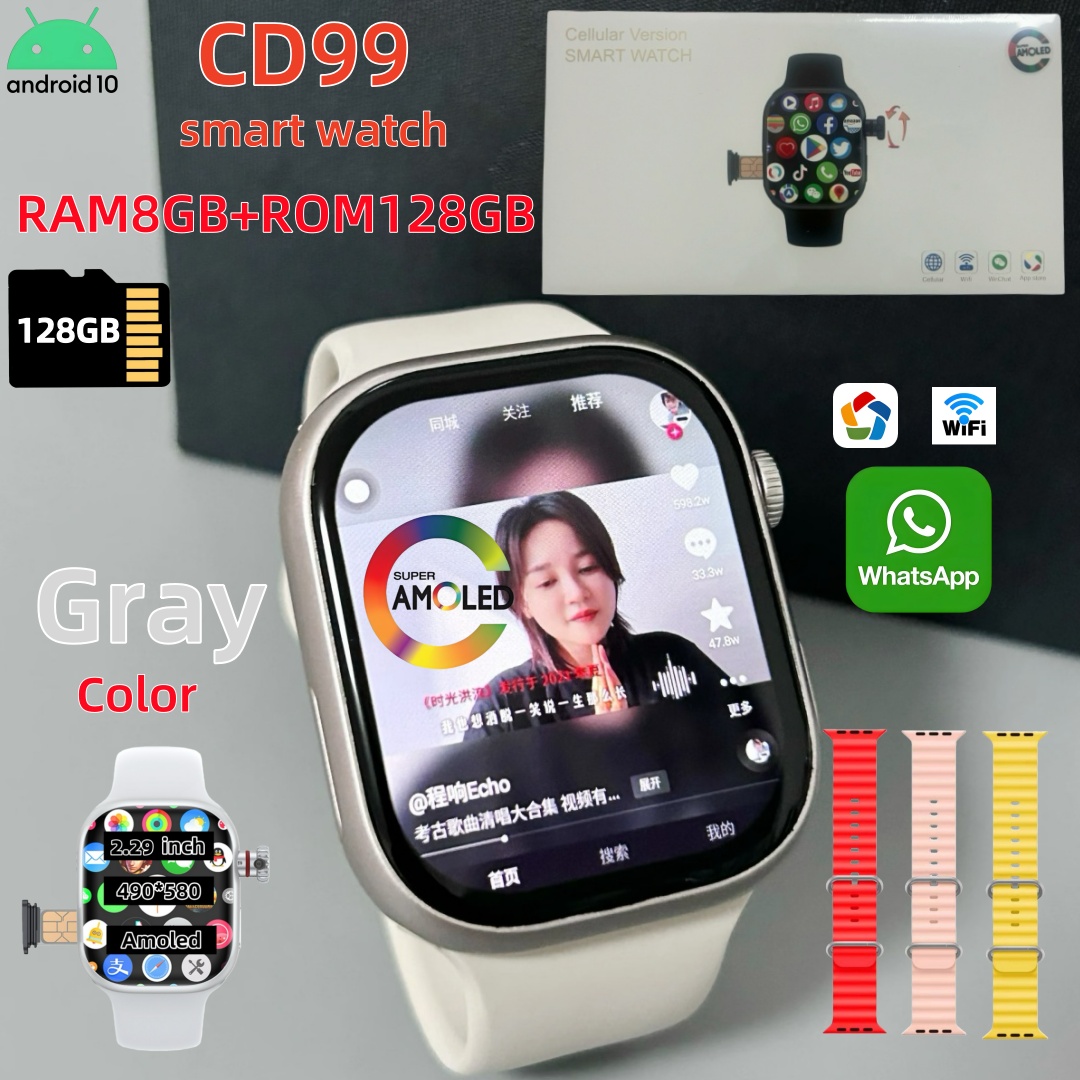CD99 Smart Watch 8GB RAM AMOLE - Smartwatch Instagram recensione e prezzo