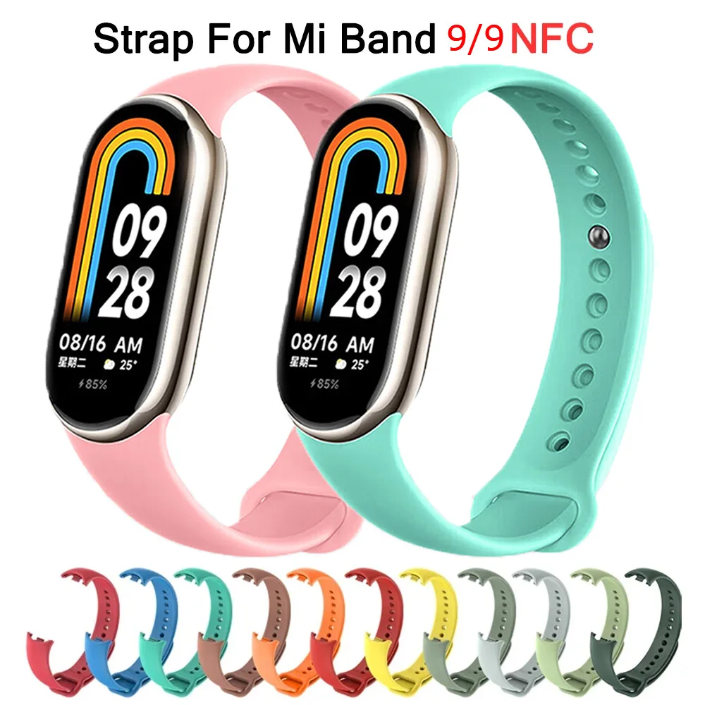 Strap for Xiaomi Mi Band 9/9 N - Silicone Band Replacement recensione e prezzo