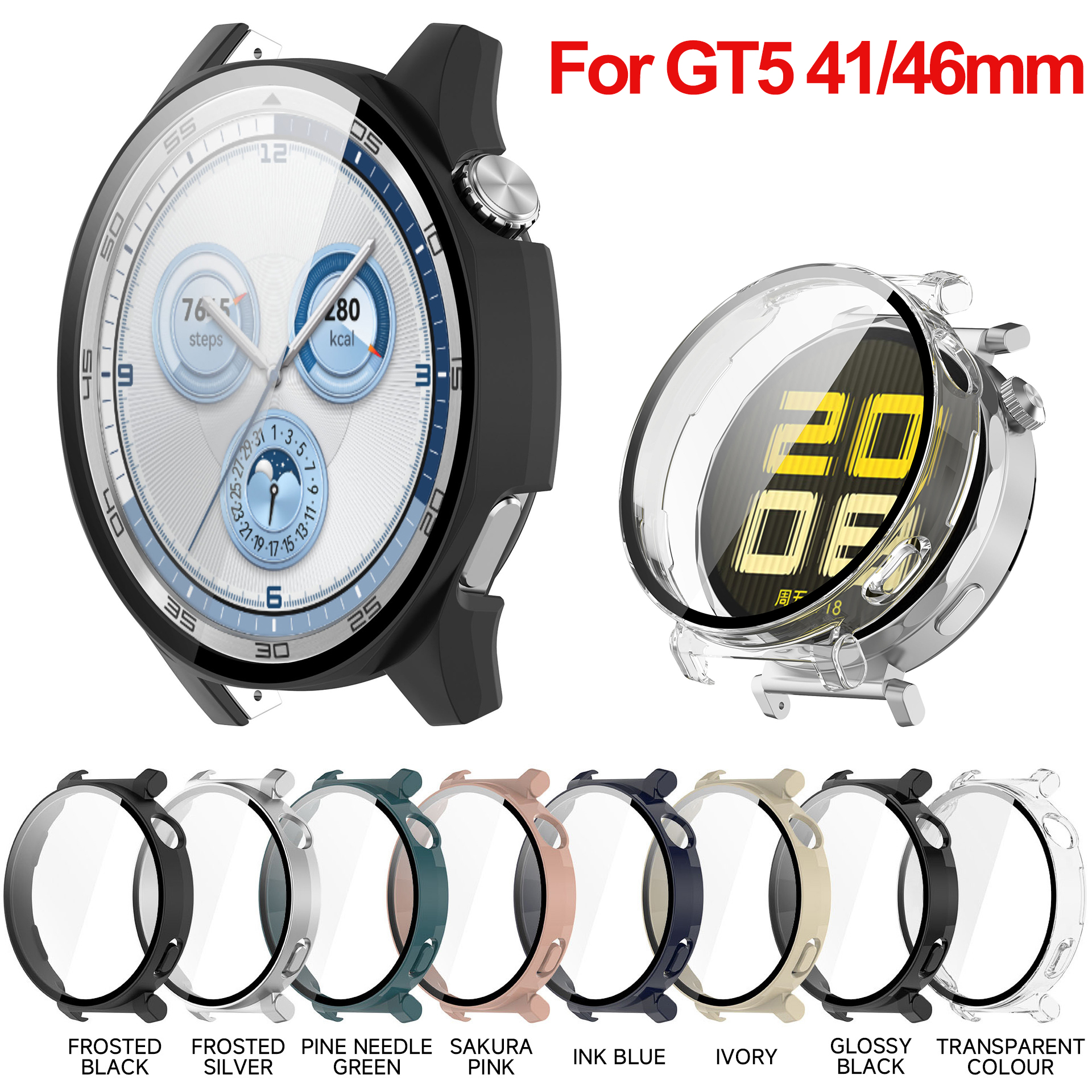 Tempered glass case For Huawei - Huawei Smartwatch Accessories recensione e prezzo