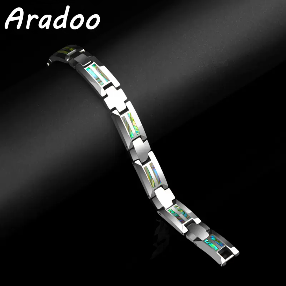 Abalone Shell Tungsten Steel B - Ceramic Link Bracelet recensione e prezzo