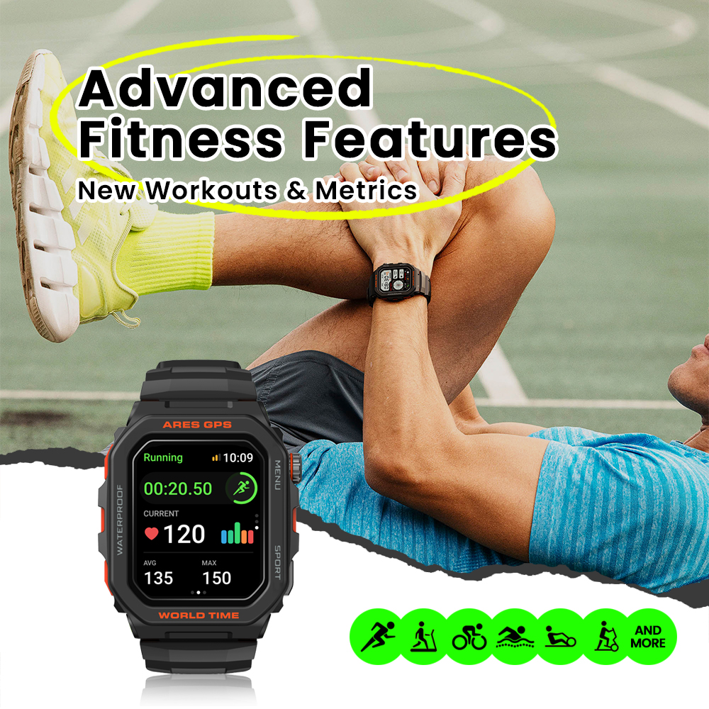 New Zeblaze Ares GPS Smart Wat - Smartwatch Instagram recensione e prezzo