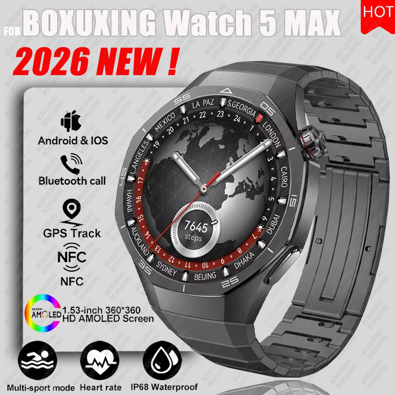 2026 New BOXUXING Watch 5 MAX  - Smartwatch Instagram recensione e prezzo