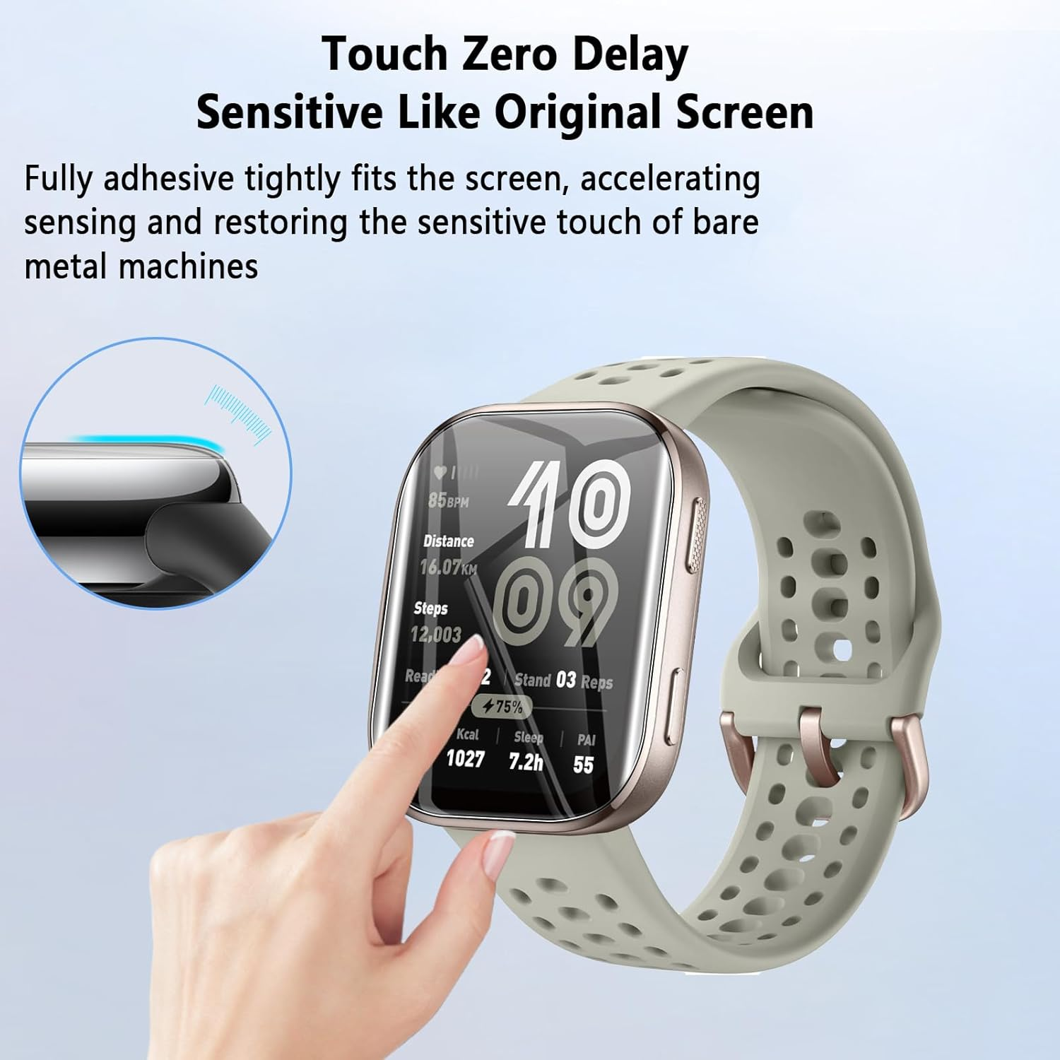 Screen Protector for Amazfit b - Smartwatch Icon recensione e prezzo