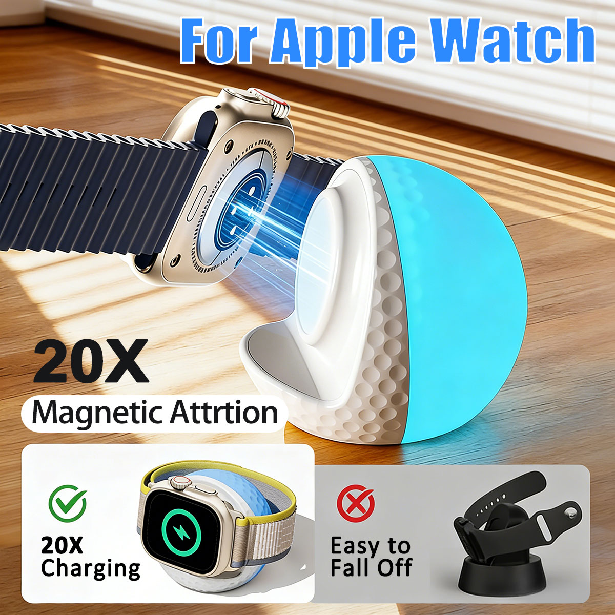 Portable RGB Lighting Wireless - Wireless Charger Watch recensione e prezzo