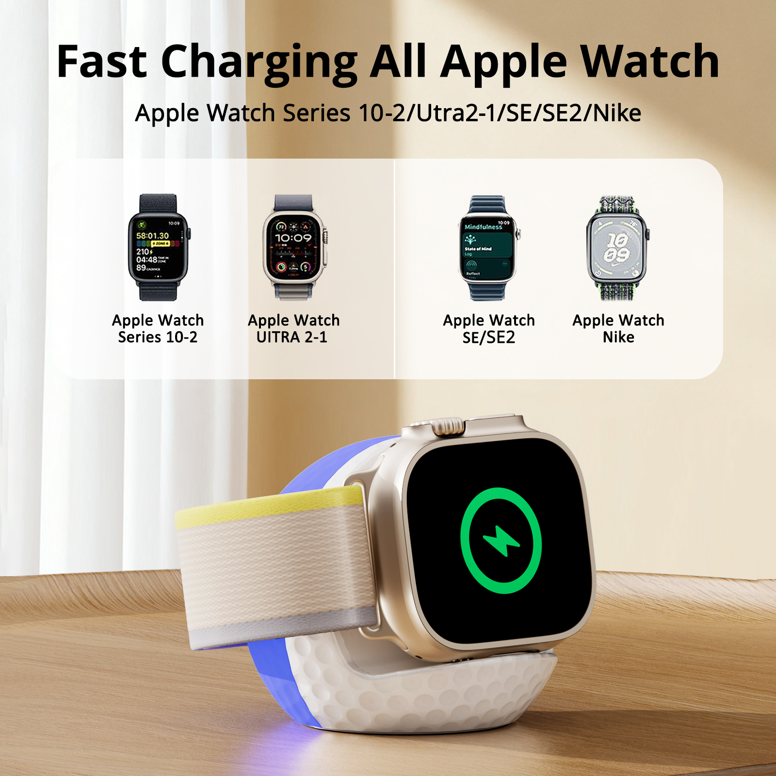 Portable RGB Lighting Wireless - Wireless Charger Watch recensione e prezzo