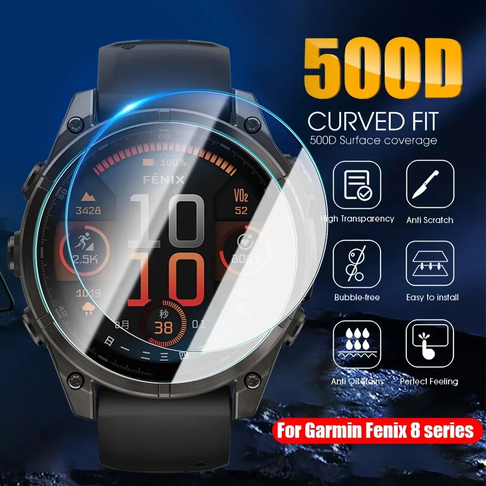 1/5pcs 9H HD Tempered Glass fo - Smartwatch Icon recensione e prezzo