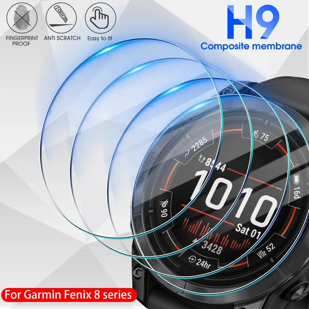 1/5pcs 9H HD Tempered Glass fo - Smartwatch Icon recensione e prezzo