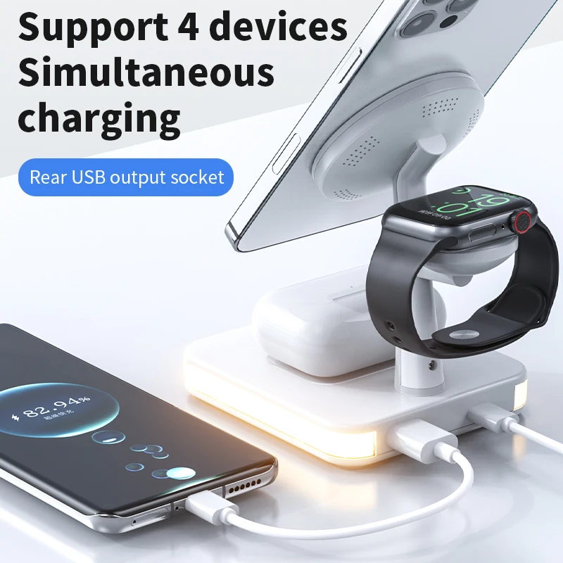 3 in 1 Wireless Chargers Stand - Watch Charging Dock recensione e prezzo