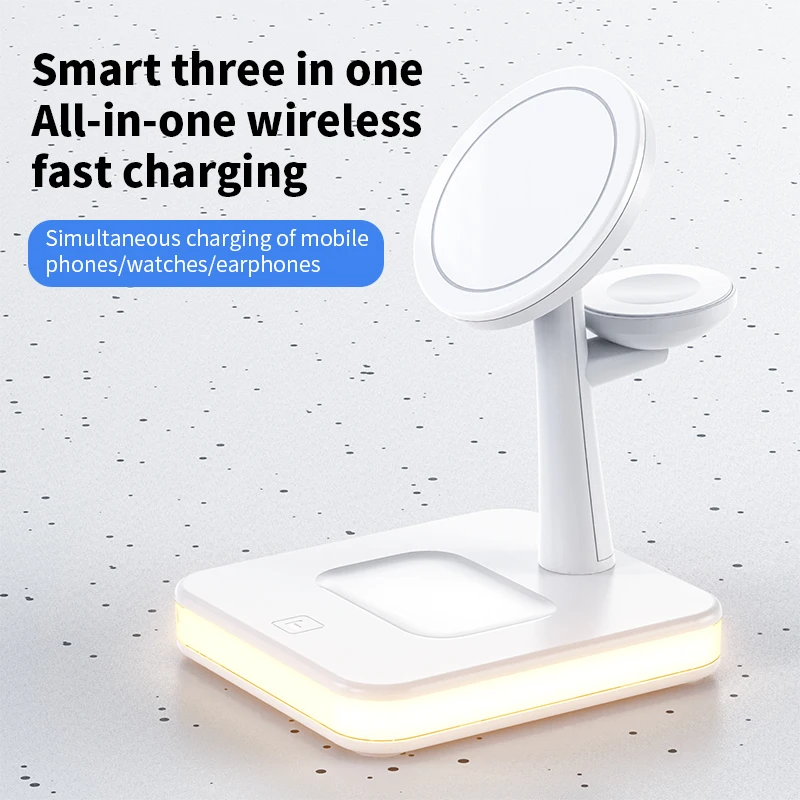 3 in 1 Wireless Chargers Stand - Watch Charging Dock recensione e prezzo