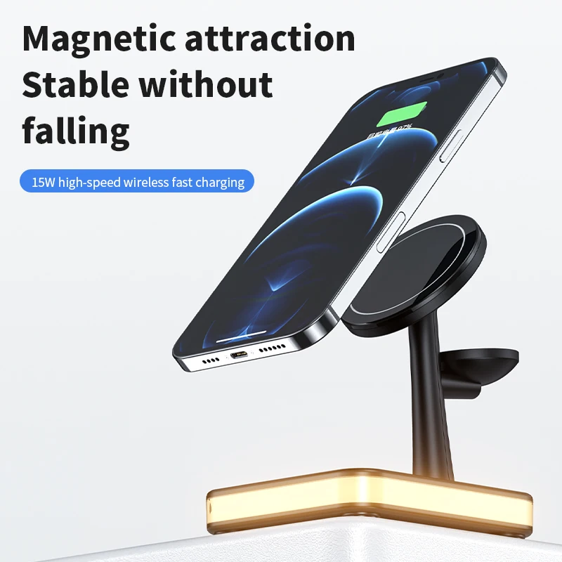 3 in 1 Wireless Chargers Stand - Watch Charging Dock recensione e prezzo