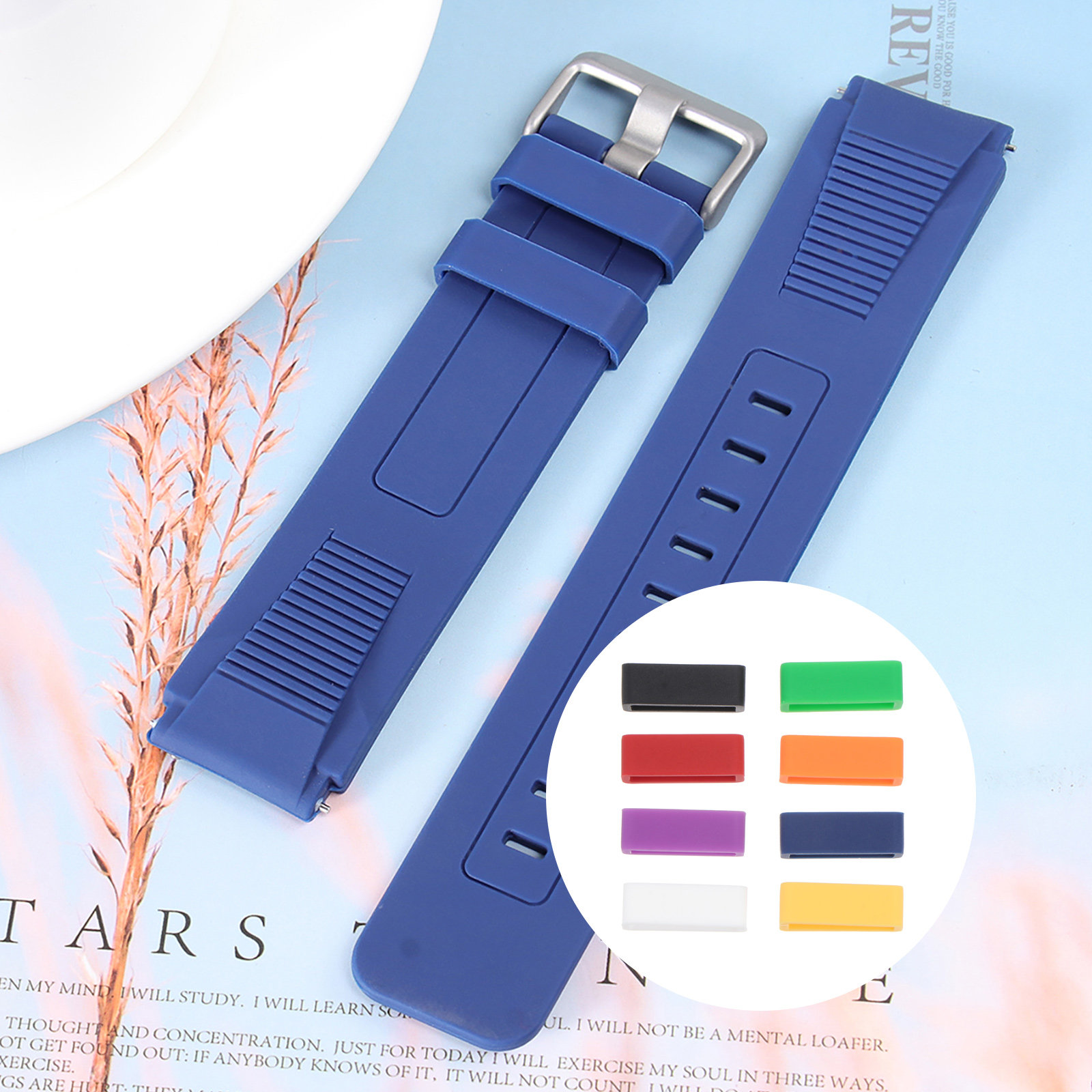 8Pcs High Grade Silicone Watch - Silicone Band Replacement recensione e prezzo