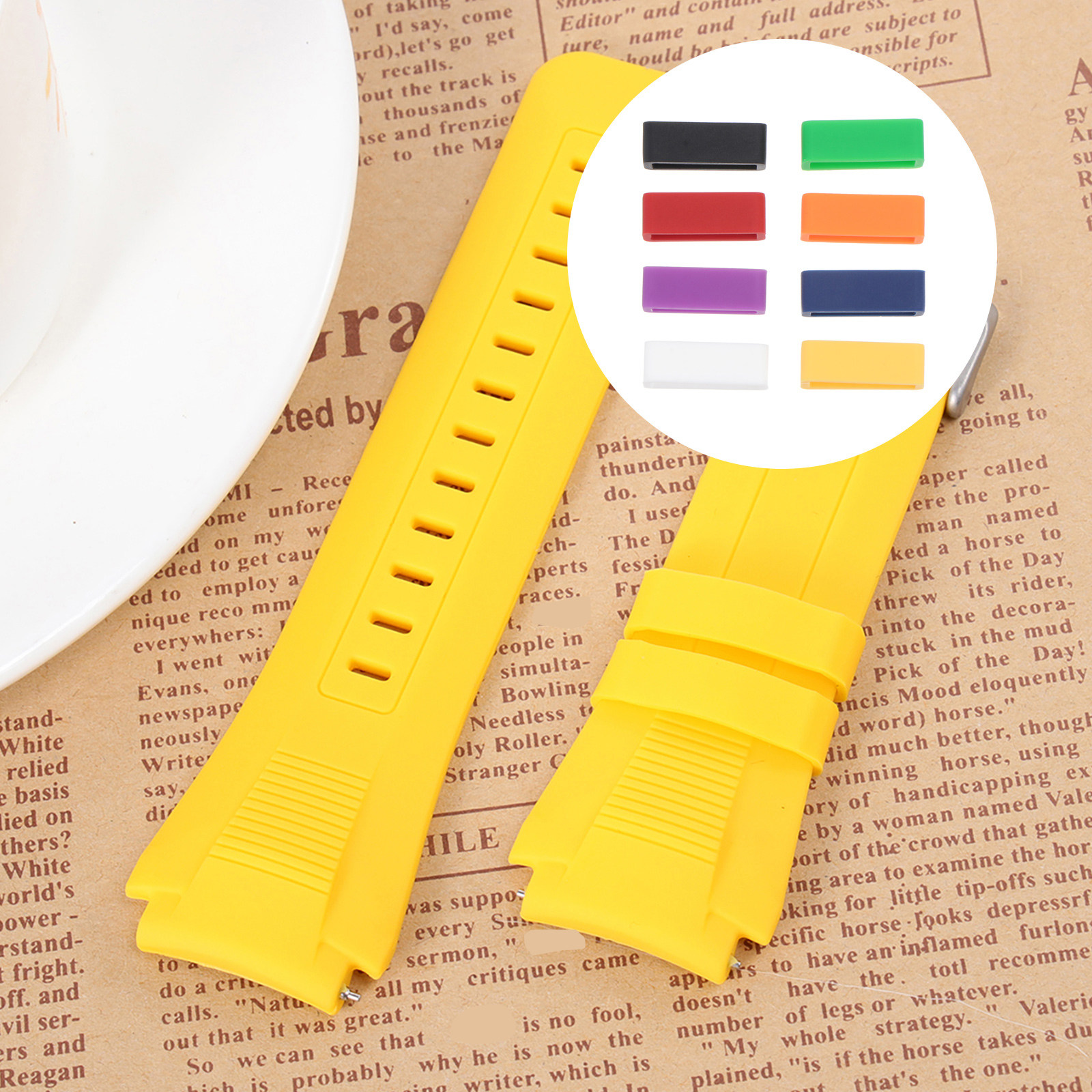 8Pcs High Grade Silicone Watch - Silicone Band Replacement recensione e prezzo
