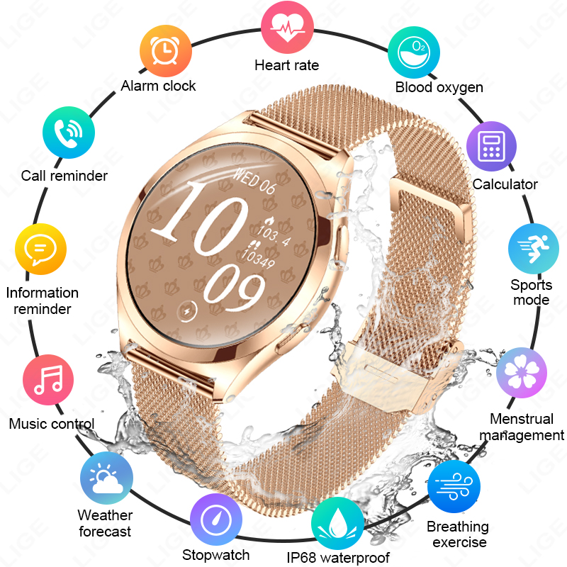 LIGE Luxury Smart Watch For Wo - Smartwatch Custom recensione e prezzo