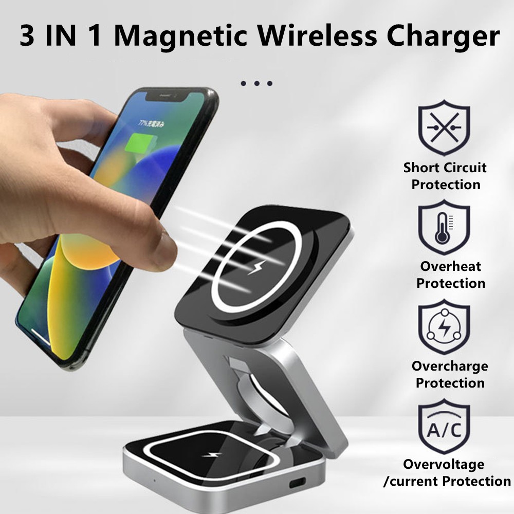 Foldable Magnetic Wireless Cha - Wireless Charger Watch recensione e prezzo