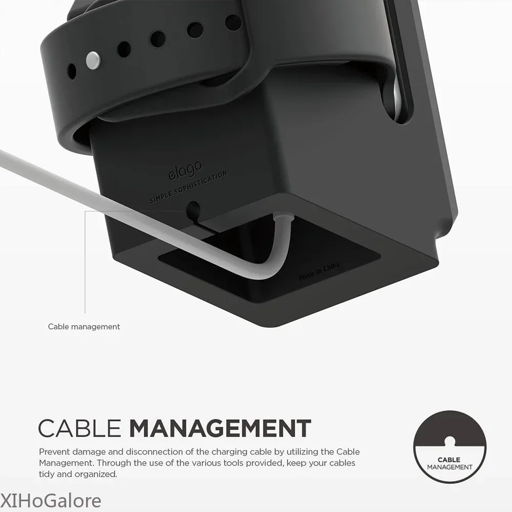 Retro Computer Pattern Silicon - Watch Charging Dock recensione e prezzo