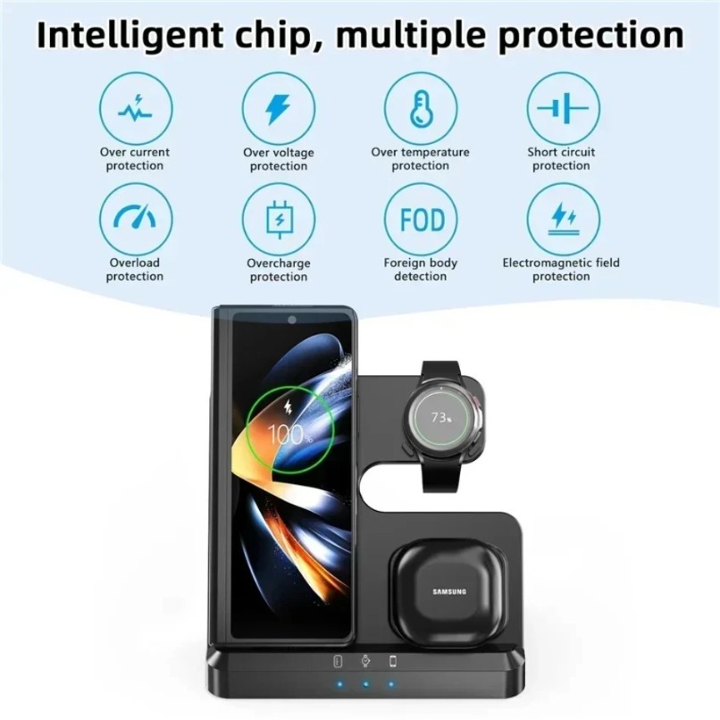 3 in 1 Wireless Charger Statio - Watch Charging Dock recensione e prezzo