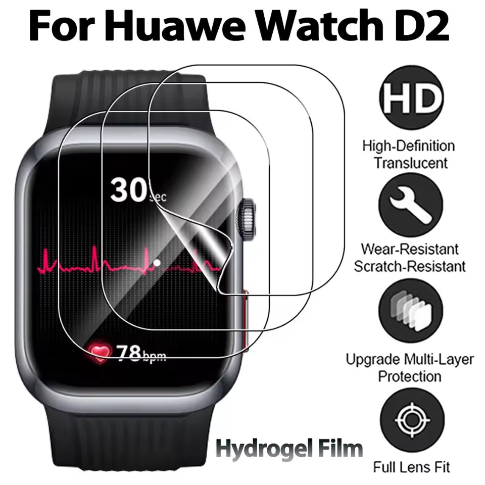 3pcs TPU Hydrogel Films for Hu - Huawei Smartwatch Accessories recensione e prezzo